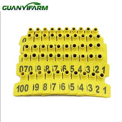 カスタム羊の耳のタグ