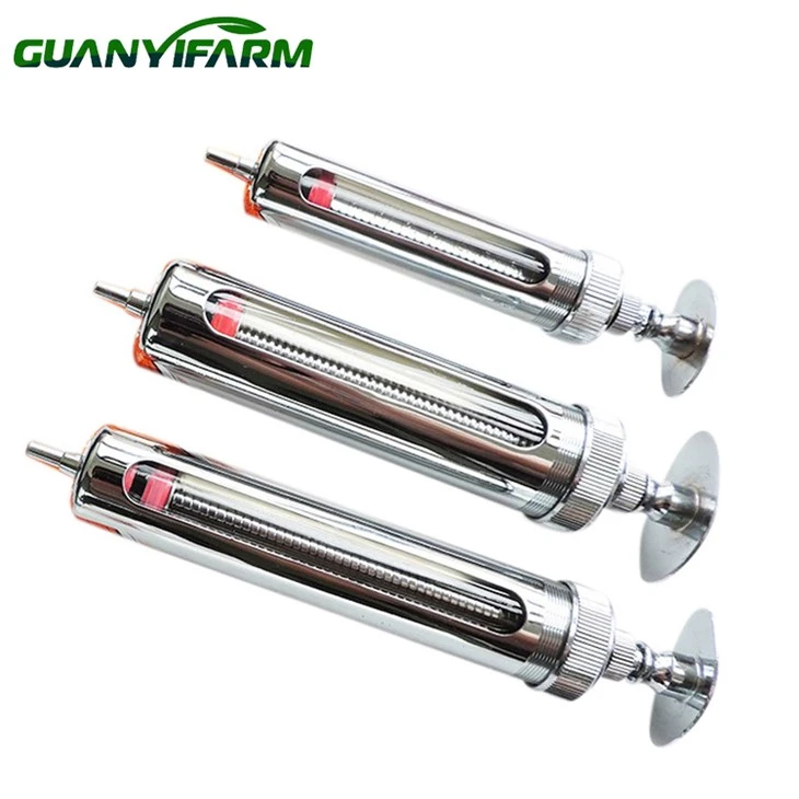 Veterinary Metal Syringe