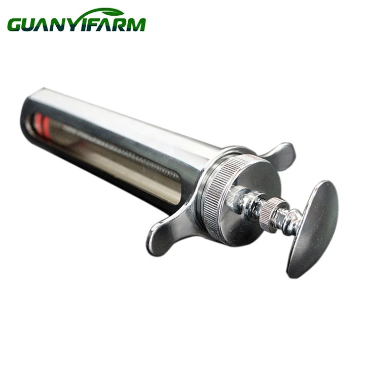 Veterinary Metal Syringe