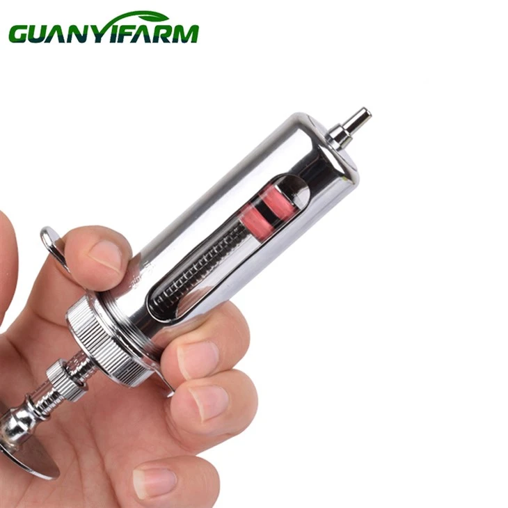 Veterinary Metal Syringe